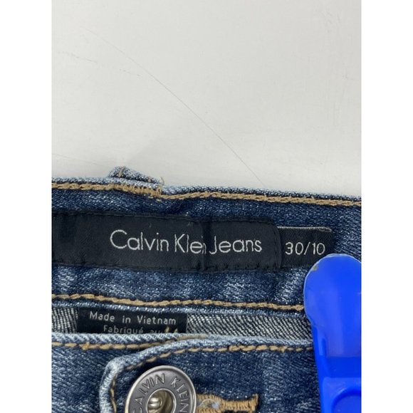 Calvin Klein Women's Jeans Flare Medium Wash Medium Rise Size 30 / 10 - Picture 6 of 12